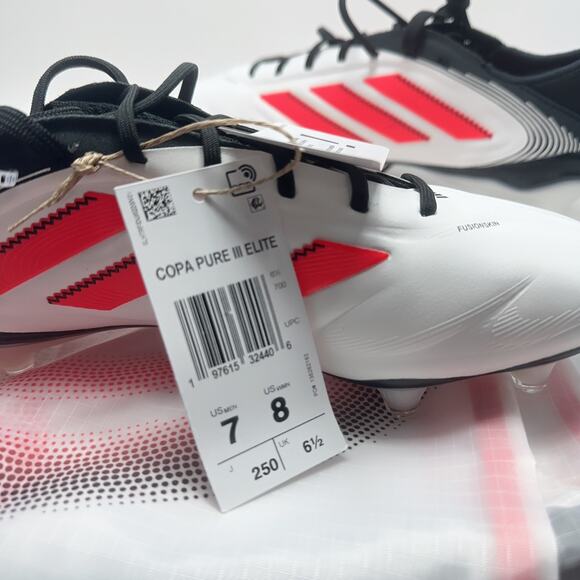 adidas Copa Pure 3 Elite FG Football Shoes Soccer Sports Cleats ID9037 Size 7 - Picture 6 of 6